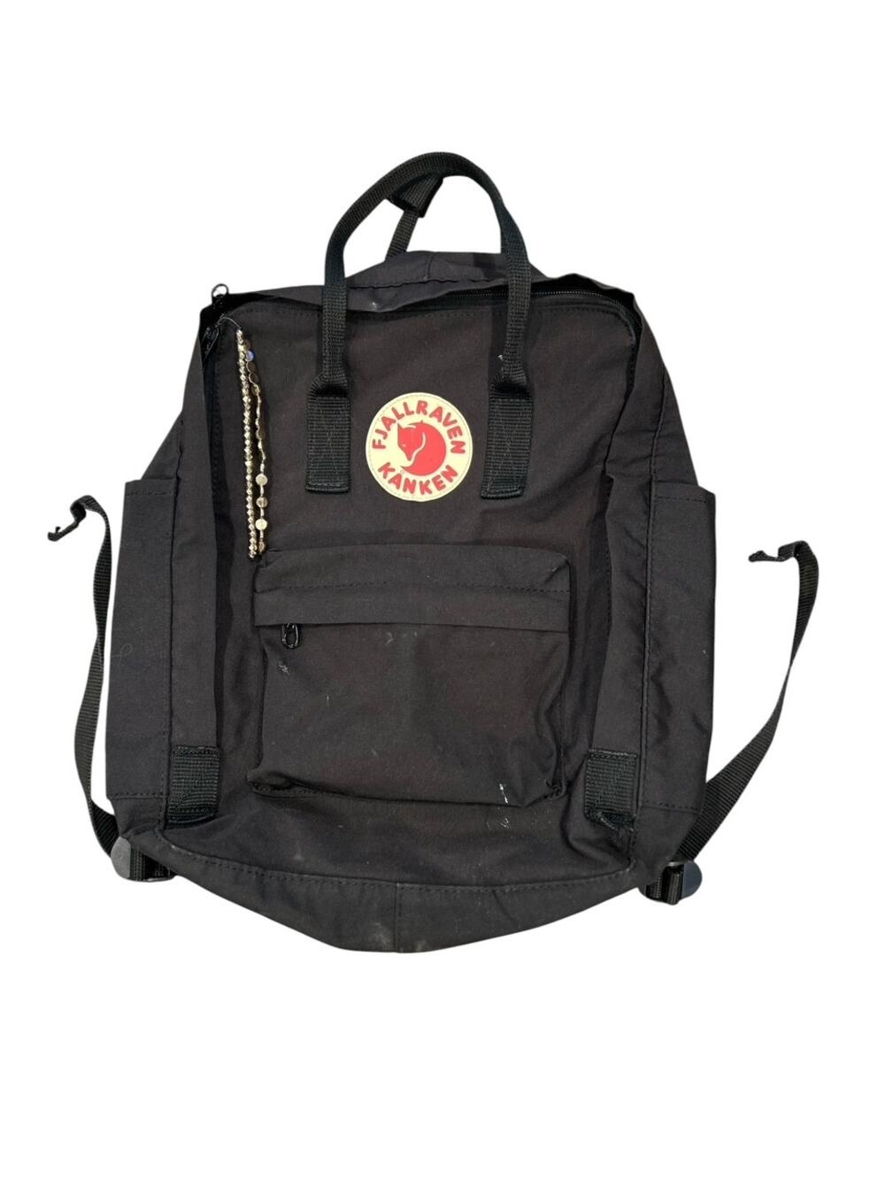 Fjallraven Kanken Classic Black Vinylon Fabric Backpack Work School 23510